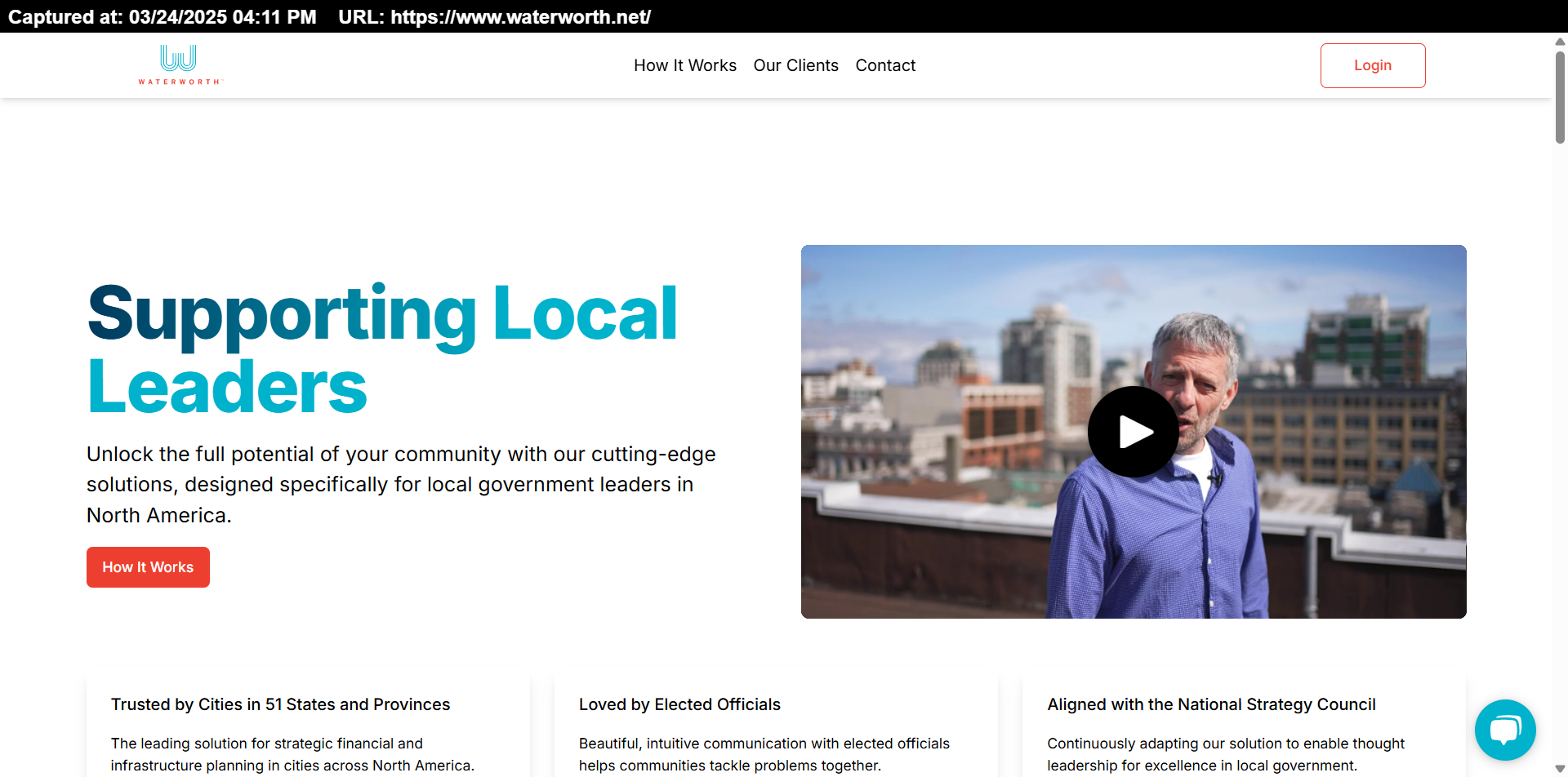 Waterworth Website